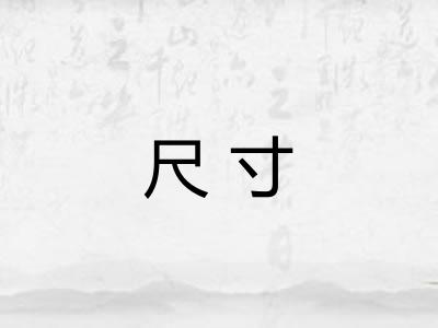 尺寸