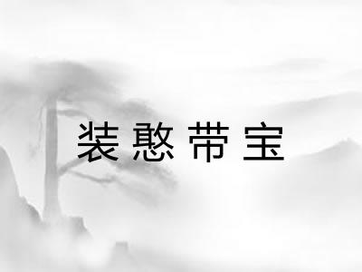 装憨带宝