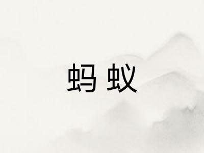 蚂蚁
