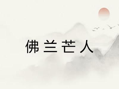 佛兰芒人