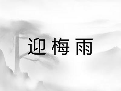 迎梅雨