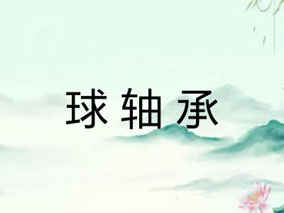 球轴承