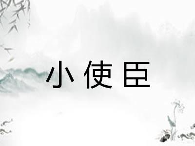 小使臣