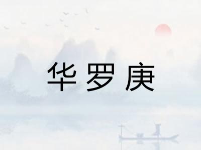 华罗庚