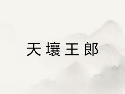 天壤王郎