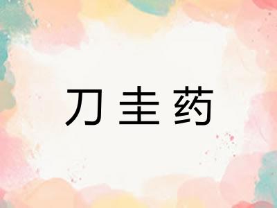 刀圭药