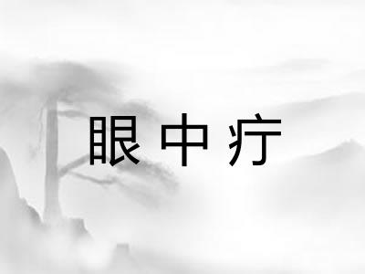 眼中疔
