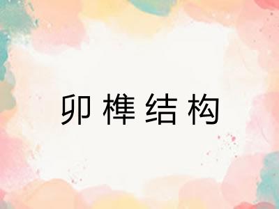 卯榫结构