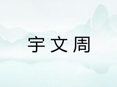 宇文周
