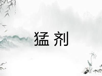 猛剂