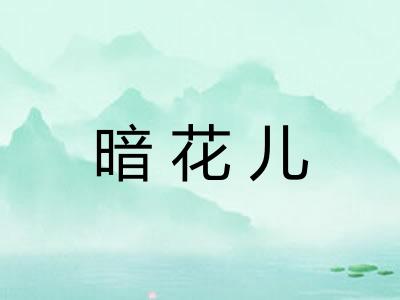 暗花儿