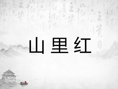 山里红