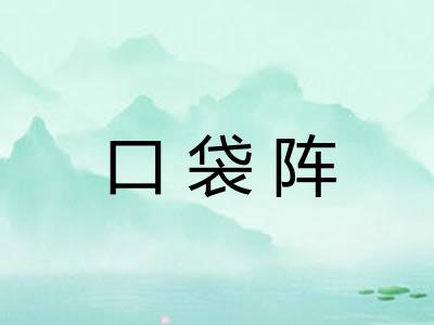 口袋阵