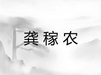 龚稼农