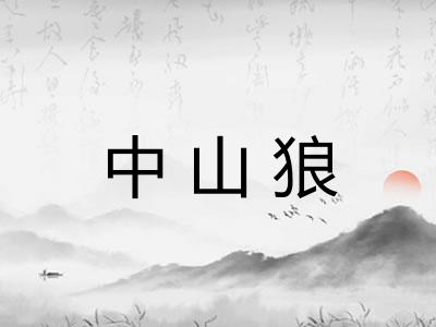 中山狼