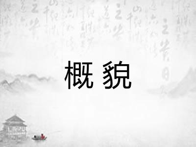 概貌