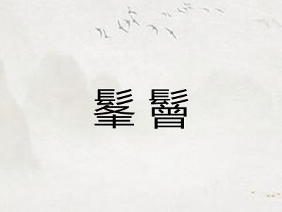 髼鬙