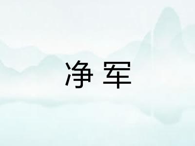 净军