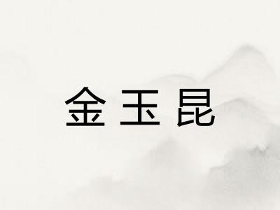 金玉昆
