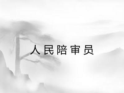 人民陪审员