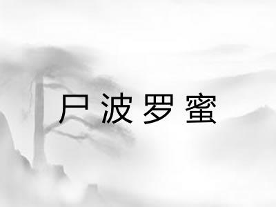 尸波罗蜜