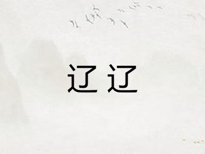 辽辽