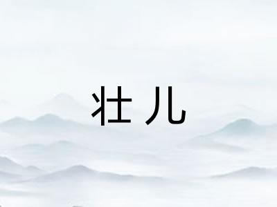 壮儿