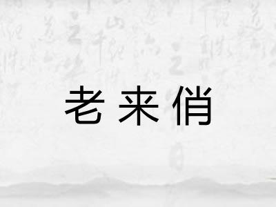 老来俏