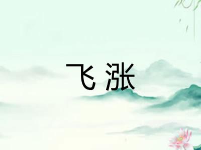 飞涨