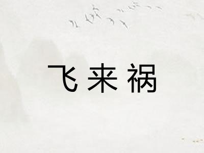 飞来祸