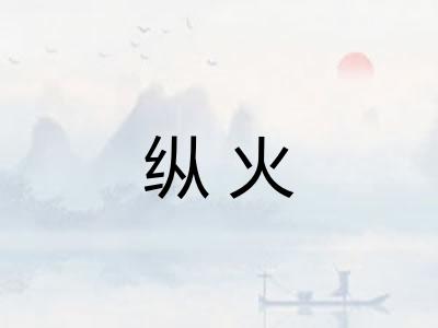 纵火