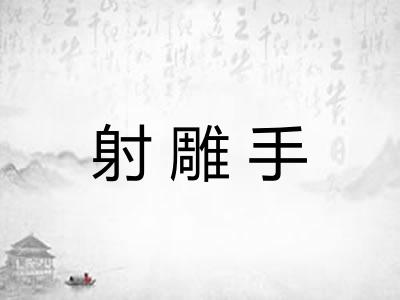 射雕手