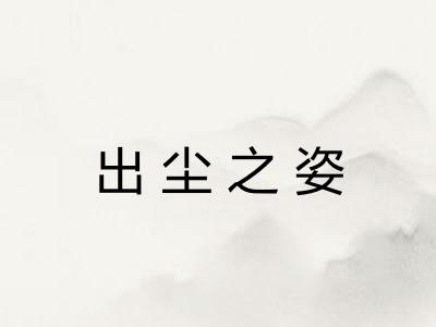 出尘之姿
