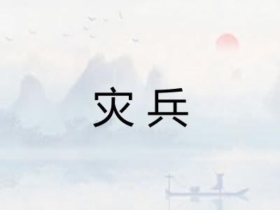 灾兵