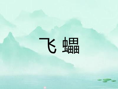 飞蠝