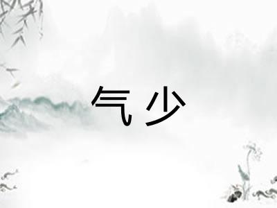 气少