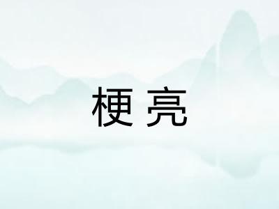 梗亮