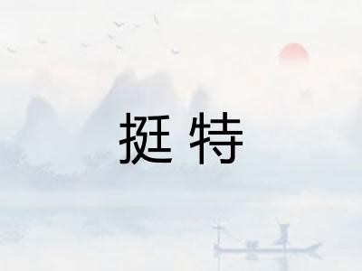 挺特