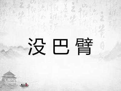 没巴臂