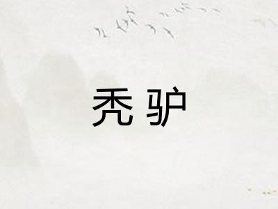 秃驴