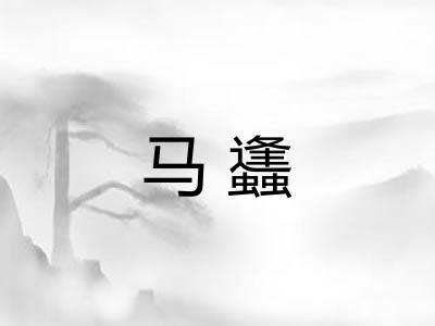 马蠭