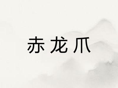赤龙爪