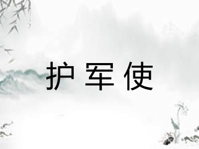护军使