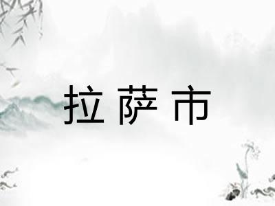 拉萨市