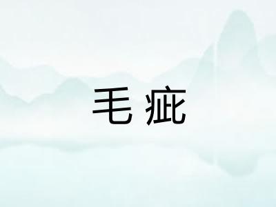 毛疵