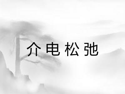 介电松弛