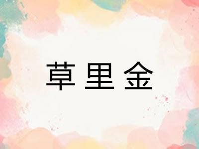草里金