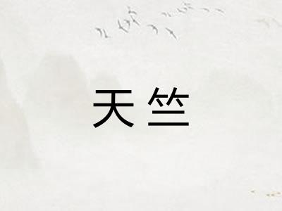 天竺