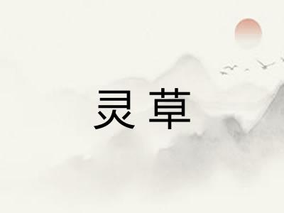 灵草