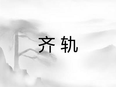 齐轨